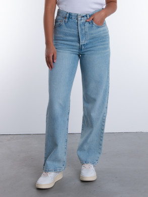 Ribcage straight ankle jeans middle road 26