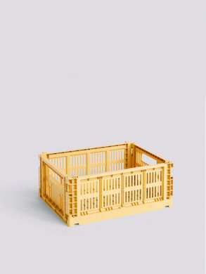 Colour crate M golden yellow OS