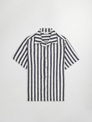 Julio shirt navy stripe L