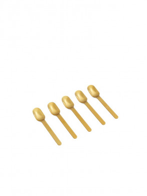 Everyday spoon set of 5 golden 