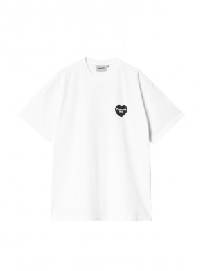 SS heart bandana t-shirt white L