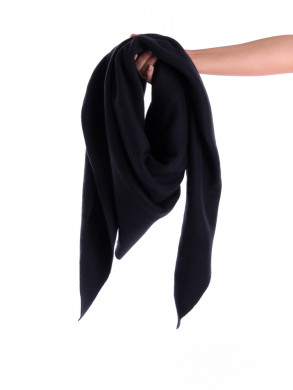 Kibo scarf triangle black OS