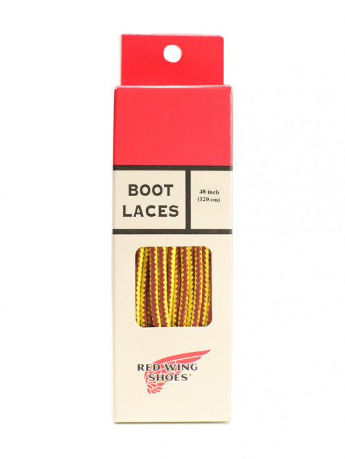 Boot laces 48inch tan/gold 